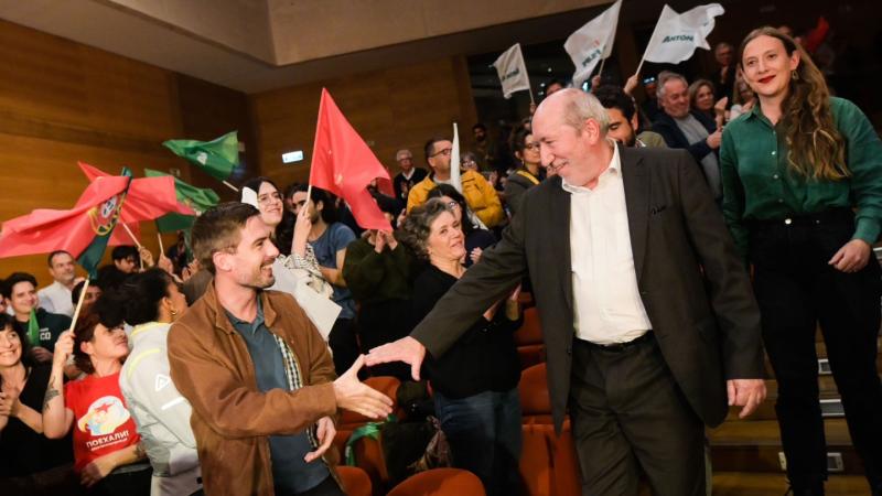 Comício «Com o Povo